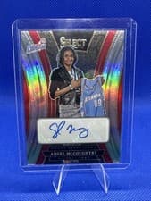 2025 Panini Select WNBA Draft Selections Signatures Angel McCoughtry #22 card