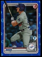 Michael Busch 2020 Bowman Draft 1st Edition card
