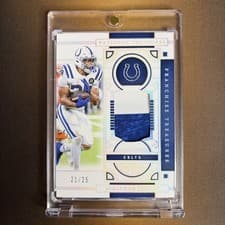 2025 Panini National Treasures Franchise Treasures Jonathan Taylor #25 card