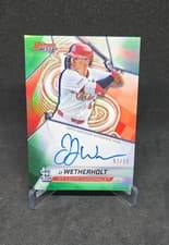 2025 Bowman's Best Best of 2025 Autographs JJ Wetherholt #B25-JJW card