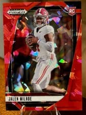 2025 Panini Prizm Draft Picks Base Set Jalen Milroe #5 card