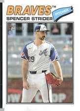 Spencer Strider 2026 Topps Heritage card