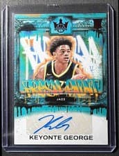 Keyonte George 2023 Panini Court Kings Fresh Paint card