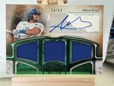 2026 Topps Tier One Autographed Tier One Relics Addison Barger #AT1R-AB card