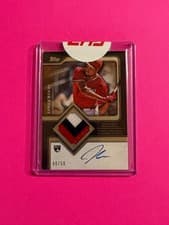2025 Topps Update Autograph Patch James Wood #TFAPU-JW card