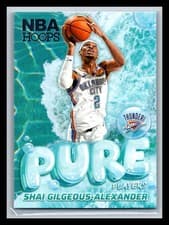 2024-25 Hoops Pure Players Shai Gilgeous-Alexander #6 card