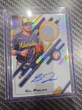 2025 Topps Pristine Pristine Pieces Autograph Relics Sal Frelick #PPAR-SF card
