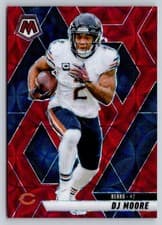 DJ Moore 2025 Panini Mosaic card