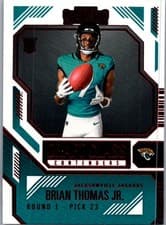 2024 Panini Contenders Draft Class Contenders Brian Thomas Jr. #14 card