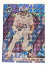 Justin Jefferson 2025 Panini Mosaic card