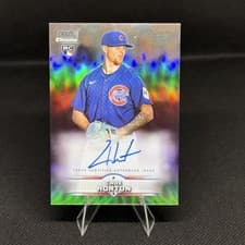 2025 Stadium Club Chrome Autographs Cade Horton #SCCA-CH card