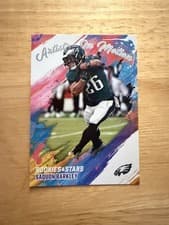 Saquon Barkley 2025 Panini Rookies & Stars Artistry in Motion card