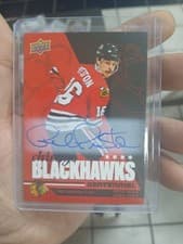 2025-26 Upper Deck Chicago Blackhawks Centennial Box Set Autographs Rich Preston #96 card