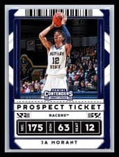 Ja Morant 2020 Panini Contenders Draft Picks card