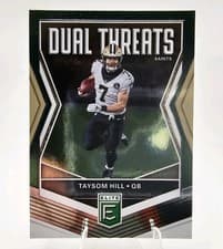 Taysom Hill 2019 Panini Donruss Elite Dual Threats card