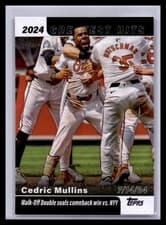 Cedric Mullins 2025 Topps 2024 Greatest Hits card