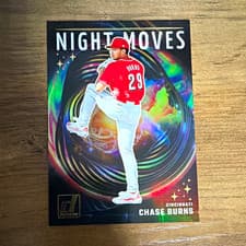 2025 Donruss Night Moves Chase Burns #6 card