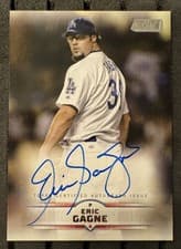 Eric Gagne 2025 Stadium Club Base Autographs card