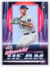 2025 Topps Cosmic Chrome Ultraviolet Beam Cade Horton #UB-11 card