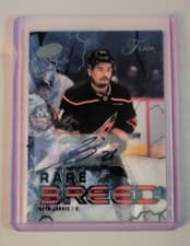 2025-26 Flair Rare Breed Autographs OF 8 Seth Jarvis #2 card