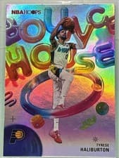 2025-26 NBA Hoops Bounce House Tyrese Haliburton #BH-8 card