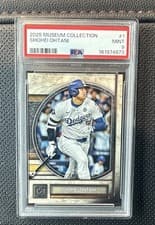 2025 Topps Museum Collection Base Set Shohei Ohtani #1 card