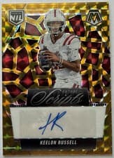 2025 Panini Mosaic Future Scripts Keelon Russell #FSC-KRL card