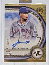 2025 Topps Five Star Five Star Autographs Kodai Senga #FSA-KS card