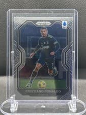 Cristiano Ronaldo 2020 Panini Chronicles Prizm Serie A card