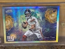 2025 Topps Cosmic Chrome Stars in the Night Jaxson Dart #STN-2 card