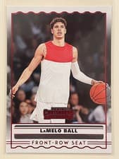 LaMelo Ball 2020 Panini Contenders Draft Picks Front Row Seat card