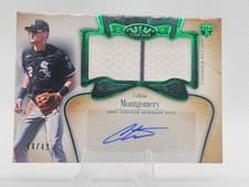 2026 Topps Tier One Autographed Tier One Jumbo Relics Colson Montgomery #AT1JR-CM card