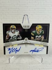 Michael Pratt / MarShawn Lloyd 2024 Panini Luminance Year One Dual Signatures card