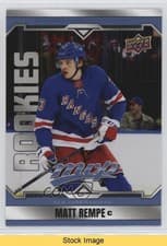 2024-25 Upper Deck MVP Base Photo Variants Matt Rempe #BSR-18 card