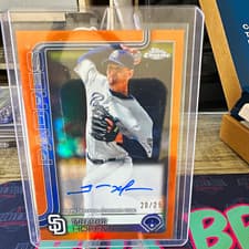 2025 Topps Chrome Update Legends Autographs Trevor Hoffman #CLA-THO card