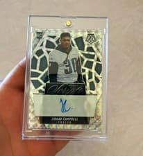 2025 Panini Mosaic Rookie Scripts Jihaad Campbell #RS-JCL card