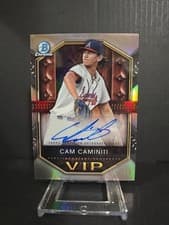 2025 Bowman Very Important Prospects Autographs Cam Caminiti #VIP-CC card