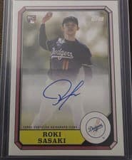 2025 Topps Archives 1987 Topps Boardwalk and Baseball Autographs Roki Sasaki #87BBA-RS card