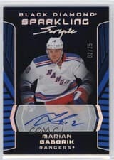 2025-26 Upper Deck Black Diamond Sparkling Scripts Marian Gaborik #SS-MG card