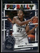 Sarah Strong 2024-25 Bowman University Chrome Pep Rally card