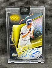 2026 Topps Chrome Black Autographs Will Clark #CBA-WC card