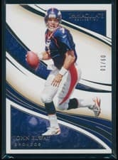 John Elway 2020 Panini Immaculate Collection card