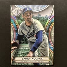 2025 Topps Tribute Base Set Sandy Koufax #41 card