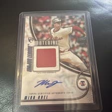 2025 Topps Update Major League Material Autographs Mick Abel #MMAU-MA card