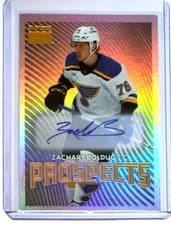 Zachary Bolduc 2024-25 Skybox Metal Universe Skybox Premium Prospects Auto card