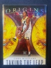 2024-25 Panini Origins Taking the Leap Set Cody Williams #19 card