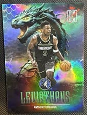 2025-26 Topps Signature Class Leviathans Anthony Edwards #LEV-6 card