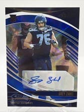 2025 Panini Absolute Signature Rookies Grey Zabel #125 card
