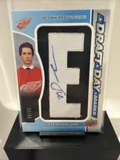 2025-26 SP Game Used Draft Day Marks Nate Danielson #DDM-ND card
