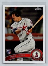 2019 Topps Complete Set Chrome Greatest Card Reprints Mike Trout #4